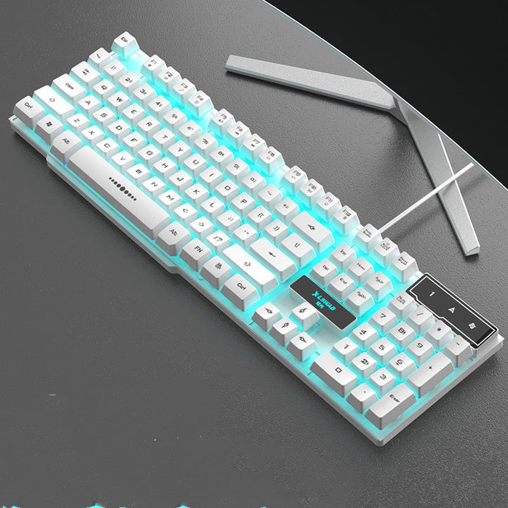 Mechanical colorful glare Wrangler keyboard