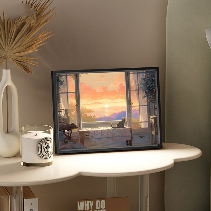 Smart Bluetooth Audio Cat Light Painting