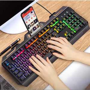 Unlock Your Gaming Potential with the Mechanical Feel Gaming Keyboard