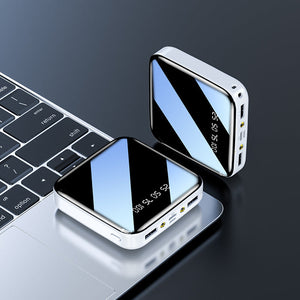 Power Up Your Day with the Mirror Mini-portable Power Bank!