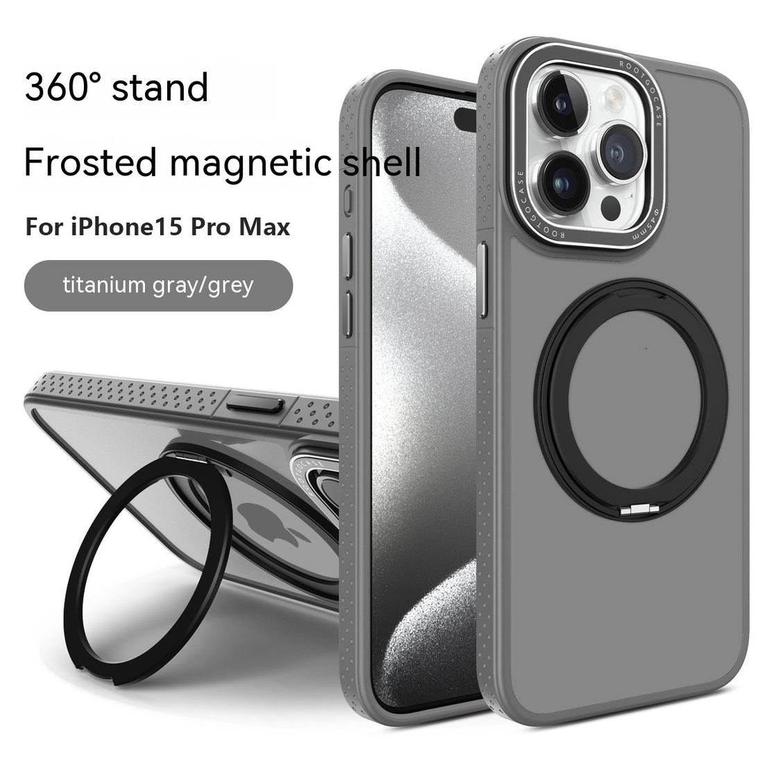 Rotary Magnetic Adhesive Protective Cover