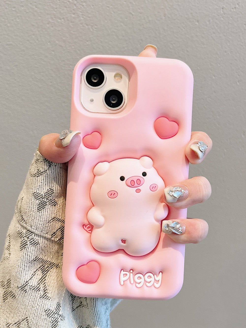 Expansion Pinch Pig Soft Silicone Cover