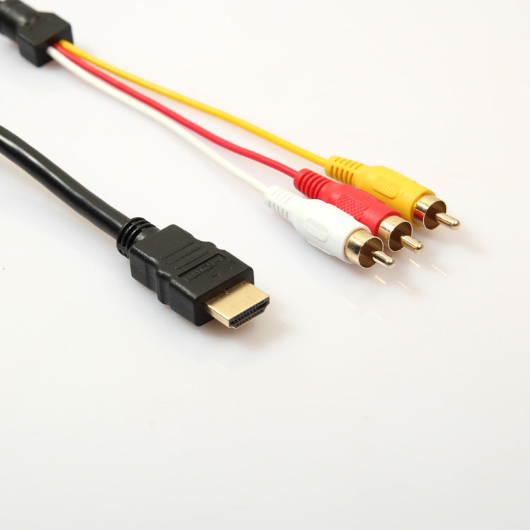 Dmi To Av Cable Hdmi To 3Rca Video Adapter Cable
