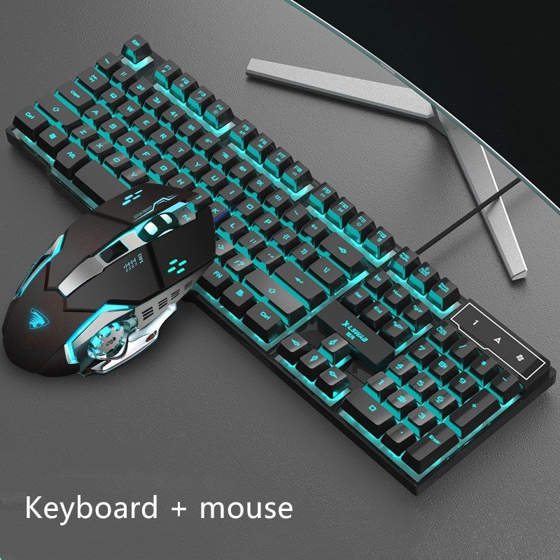 Mechanical colorful glare Wrangler keyboard