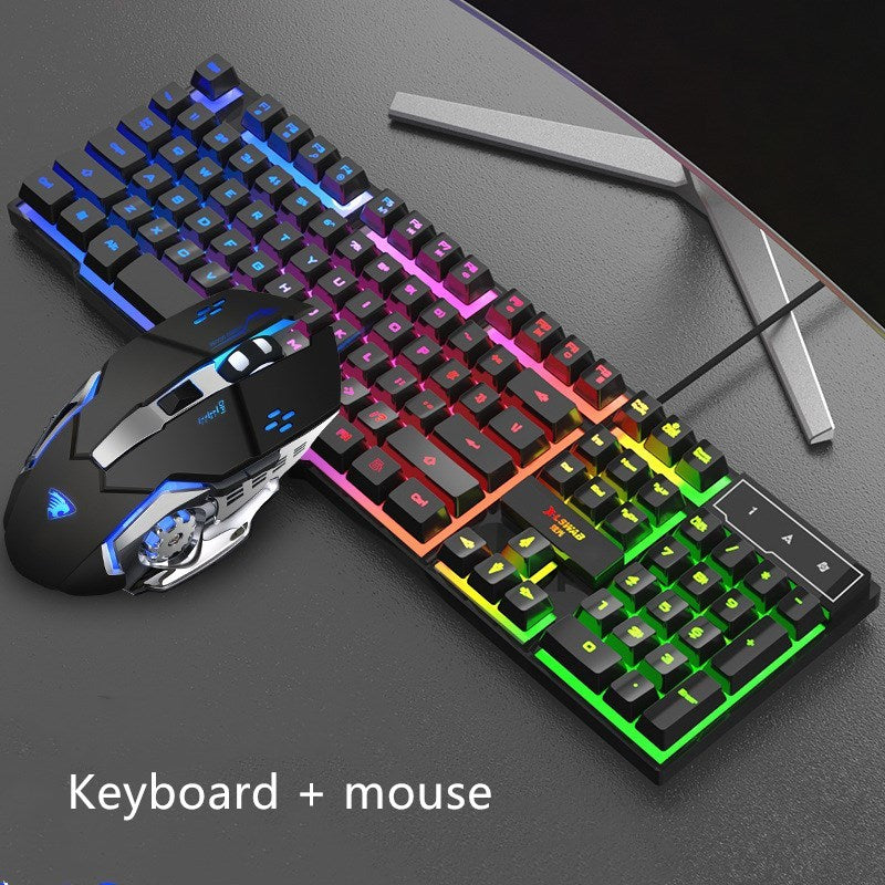 Mechanical colorful glare Wrangler keyboard