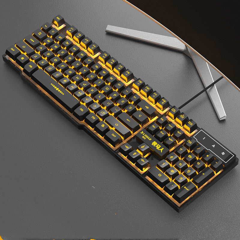 Mechanical colorful glare Wrangler keyboard