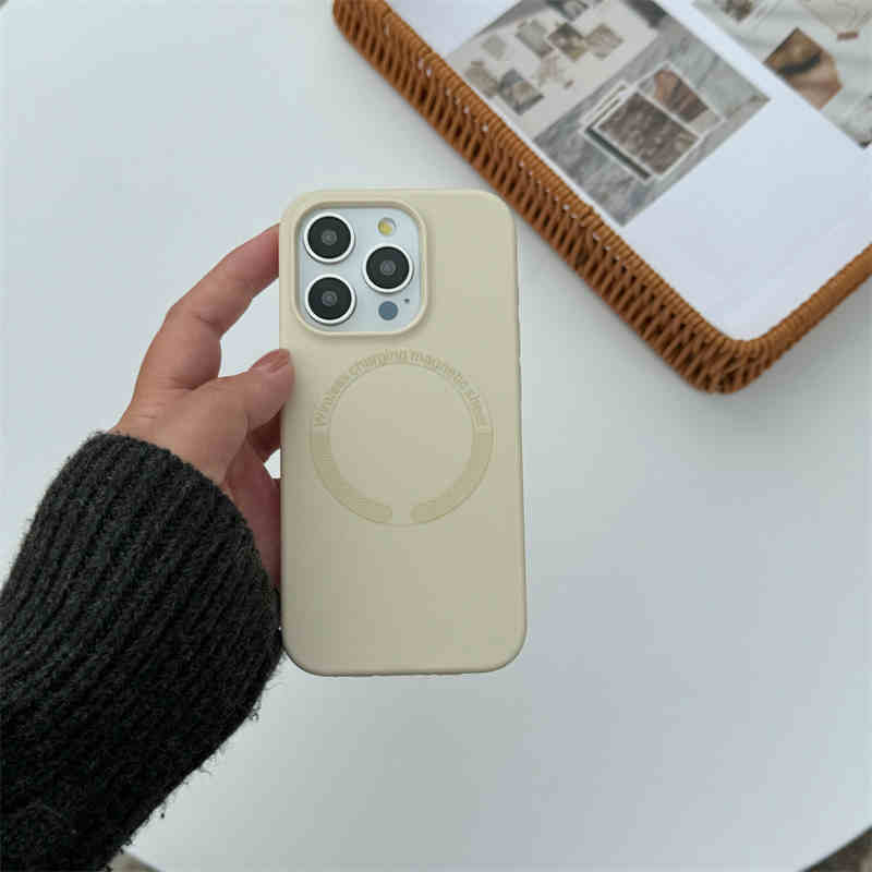 Liquid Silicone Magnetic Phone Case