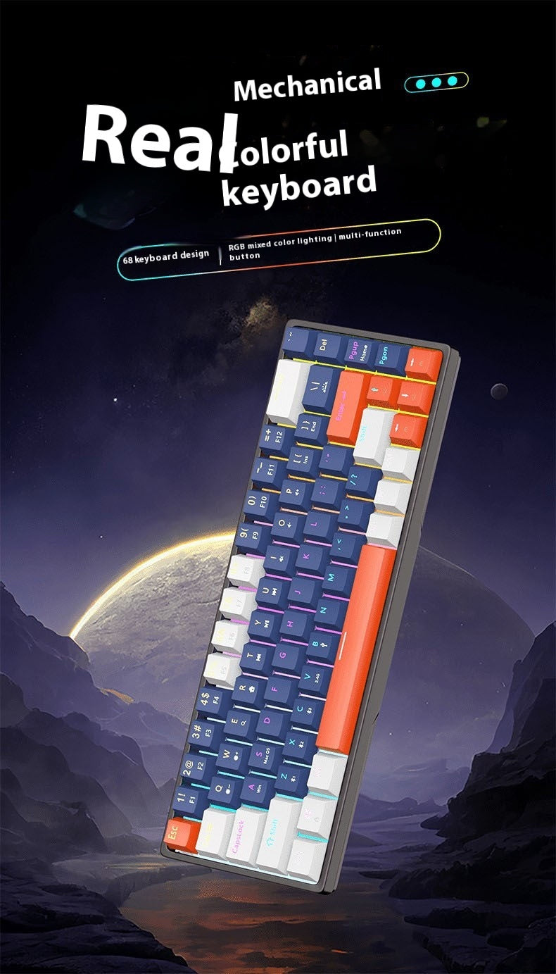 Hardware Real Mechanical Keyboard Sublimation