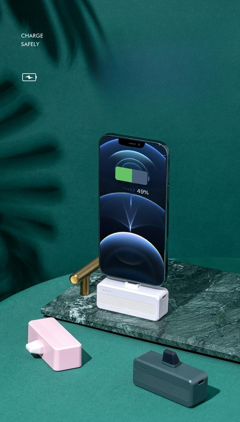 Mini Power Bank Comes With Tail Plug