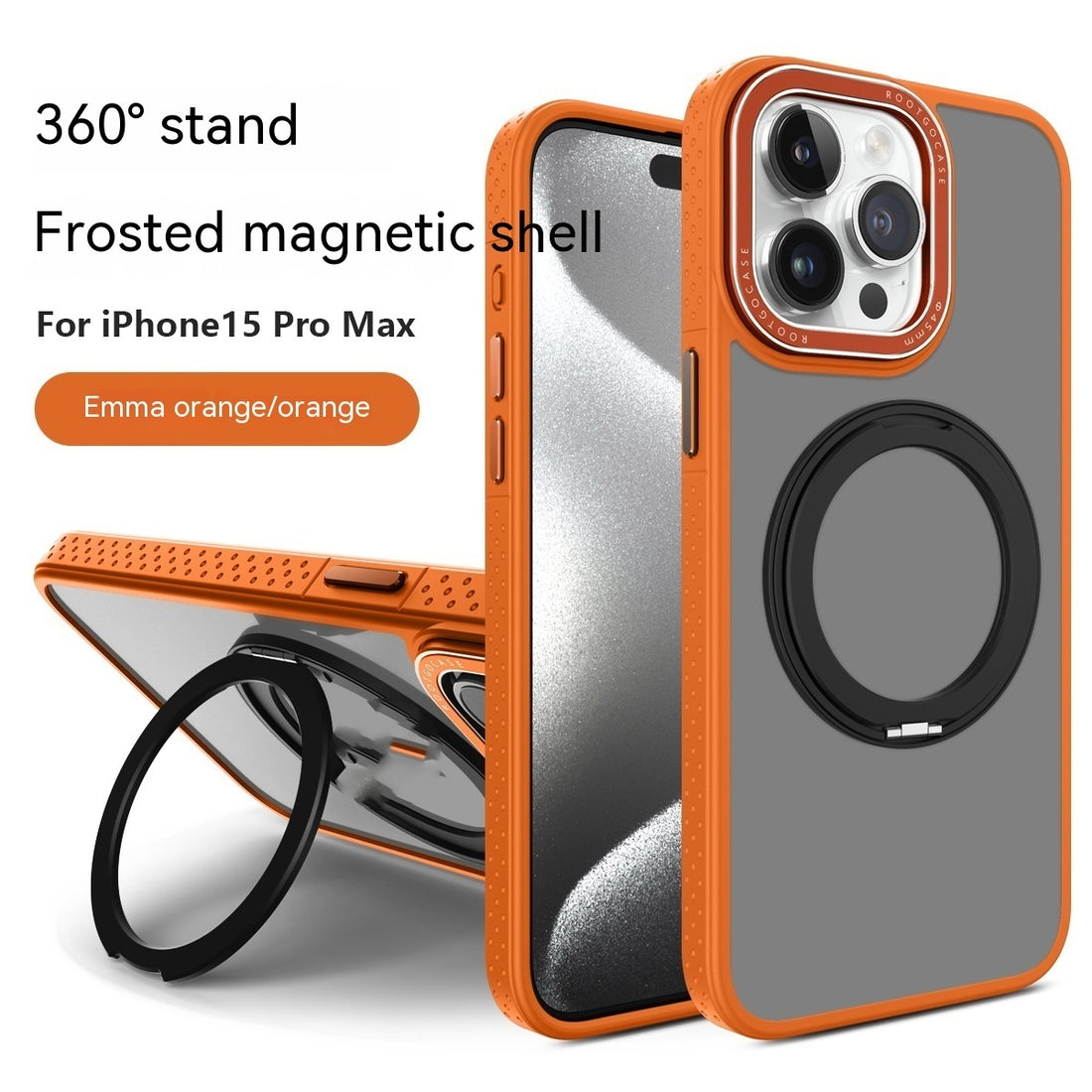 Rotary Magnetic Adhesive Protective Cover