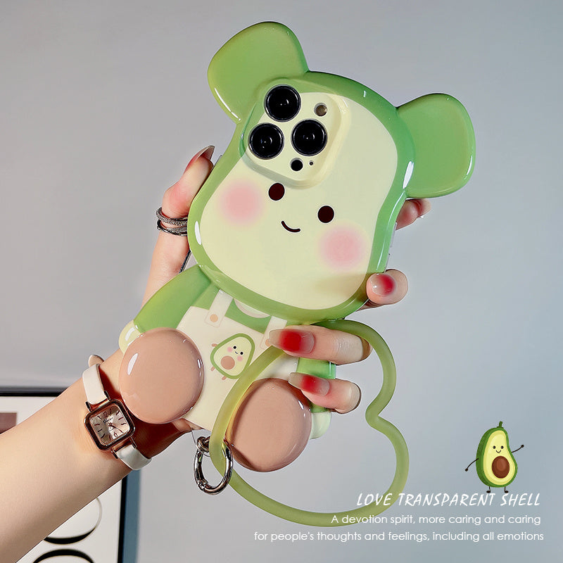 Avocado Doll With Bracelet Phone Case