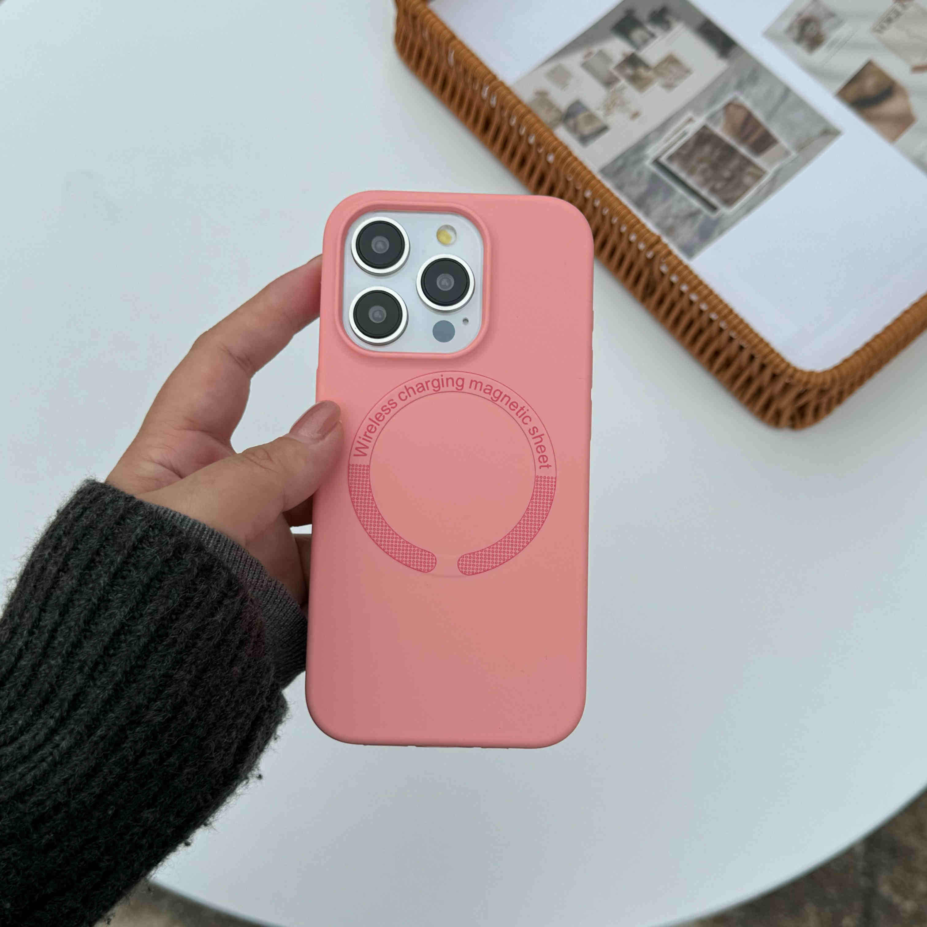 Liquid Silicone Magnetic Phone Case