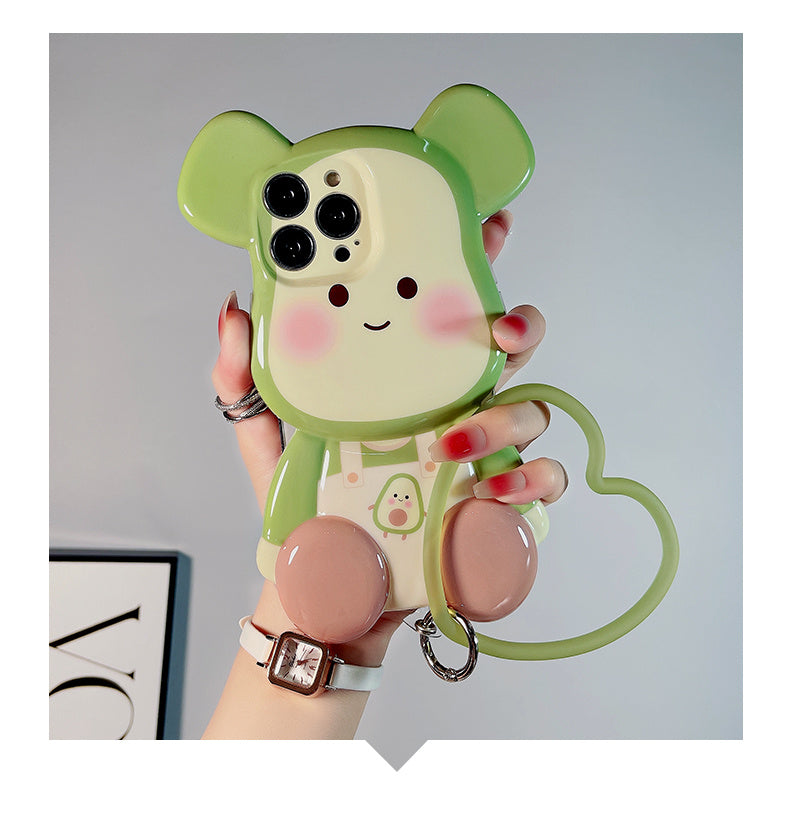 Avocado Doll With Bracelet Phone Case