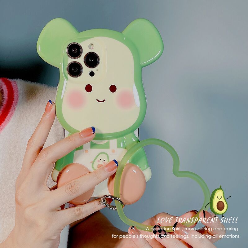 Avocado Doll With Bracelet Phone Case