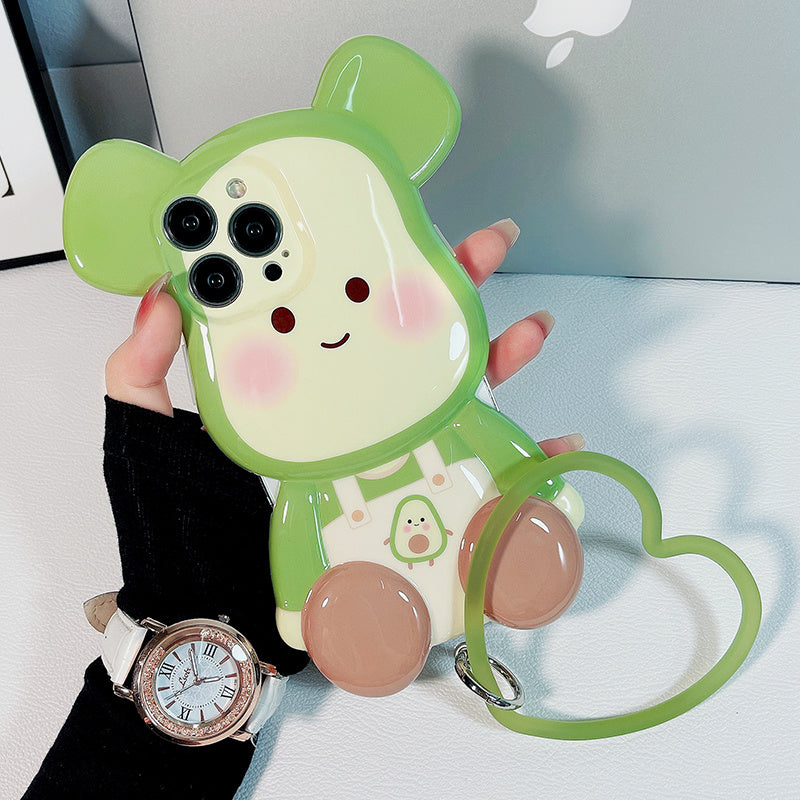 Avocado Doll With Bracelet Phone Case