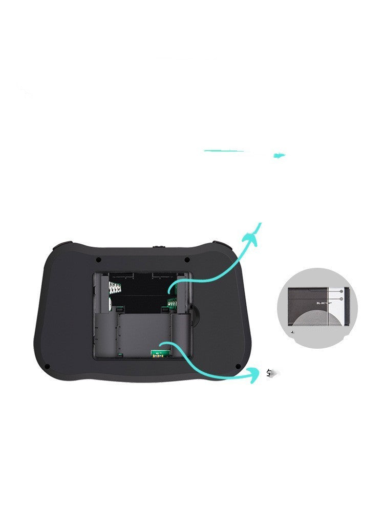 Mini Backlit Touch Wireless Keyboard