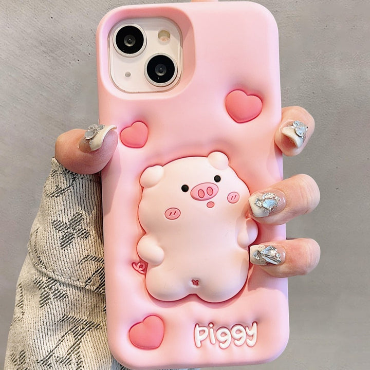 Expansion Pinch Pig Soft Silicone Cover