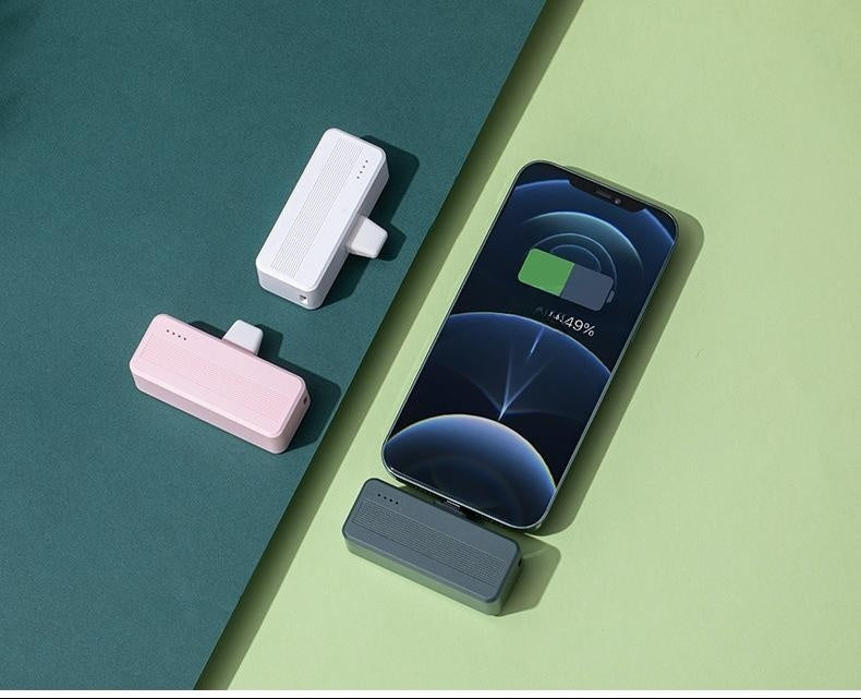 Mini Power Bank Comes With Tail Plug