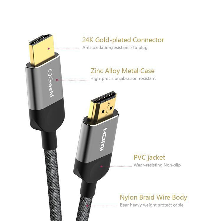4K HD Cable Compatible With HDCP